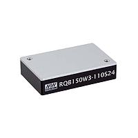 MEAN WELL RQB150W3-110S24 ອິສເອລເທດ 150W 60-160Vin 24V 6.25A 1/4 ບຣິກ ເຣລເວຍ