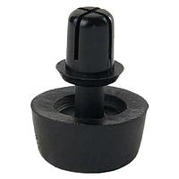 Essentra Components FSR-3 ຕີນຕິດຕົວຢືດ Snap Rivet Mount Foot,Rivet Mount,ນາຍລອນ/ຍາງ