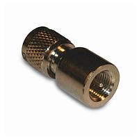 Amphenol RF 192108 ຕົວແປ RF - ລະຫວ່າງຊຸດ FME PLUG ໄປຫາ MINI UHF PLUG, ADAPTER