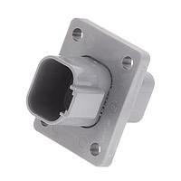 Amphenol SINE Systems AT04-4P-L012 ການເຊື່ອມຕໍ່ປຸ່ມສີເກົາຫຼີ 4 ທາງ 4 ຕໍ່ຕຳແໜ່ງ Rcpt Fng Mnt Conn Pin Gray