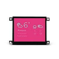 Mikroe MIKROE-5071 ມູດຈະຫລັກສະແດງ Mikromedia 3 ສໍາລັບ PIC32MZ Capacitive FPI ມີກະແຈ