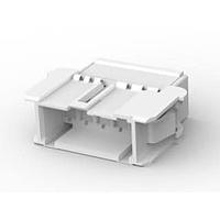 AMP Connectors - TE Connectivity 927742-5 ຂໍ້ຕໍ່ 5 POS FASTIN/ON HOUSING PANEL