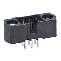 Harwin M80-5000642 ຊຣວດເດດ 3+3 POS VERT MALE 3mm TAIL W/JS TIN