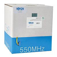 Tripp Lite N222-01K-YW ເສັ້ນສາຍຫຼາຍສາຍ Multi-Conductor Cables Cat6 Blk Cable Solid Core CMR YW 1000'