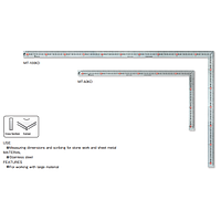 Niigata Seiki MT-100KD ໄມ້ບັນທັດສີ່ຫຼ່ຽມ (1000x600mm)