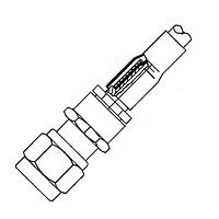 Amphenol SV Microwave 2900-6012 ຕູ້ຕໍ່ RF / ຕູ້ຕໍ່ Coaxial SMA PLG CBLD CRMP CLMP