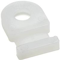 HellermannTyton MB29M4 ຂາຍຜັນສາຍສະກັດ Cable Tie Mounts Cable Tie Anchor Mount, 0.81 x .49", 0.193" Hole Dia, 0.18" Max Tie Width, PA66, ທຳມະຊາດ, 1000/ຊຸດ