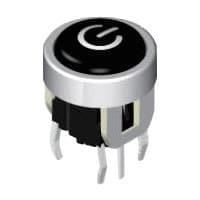 Diptronics ML6-H4K12YVA ສະປິນກົດສະຕິກທີ່ຜ່ານຮູ 6*6 (ແສງ LED ສີ+ຝາປຸ່ມ)