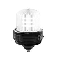 Banner Engineering K100B-BLYAQ ໄຟສະແດງວັນທີ່ມີສີມອງເຫັນ K100 Basic Daylight Visible Beacon: ຕົວບອກສີ 1-Color Indicator; 12-48 V dc; ໂປລີຄາບເກດ Polycarbonate; IP66; ເຫຼືອງ Yellow; ມີສຽງ Audible; 5-pin M12 Integral QD