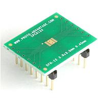 Chip Quik IPC0124 ອະເດັດເຕີແລະອະເດັດເຕີ DFN-12 ເປັນ DIP-16 SMT Adapter