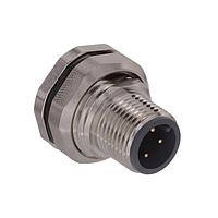 Amphenol CONEC 43-01032 ປຸ່ມສອກ M12 ຜູ້ຊາຍ 4P PCB ບອດເດີ M12 ຕິດຫຼັງ