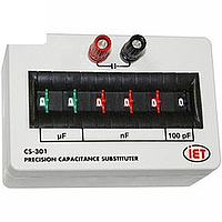 IETLAB CS Series Cost Effective Capacitance Decade Box (0.5% tới 4%; 50 pF - 1000 µF)