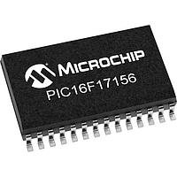 Microchip Technology PIC16F17156-I/SO ມາຄຣອຄຄອນເຕີ 28KB Flash, 2KB RAM, 128B EEPROM, 12b Diff. ADCC, 1xOP-AMP, 2x16-bit dual PWM