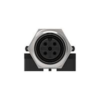 AMP Connectors - TE Connectivity 3-2172071-2 Straight M12 FMLE PNLREAR 4P ACODE PCBSTAND STRT