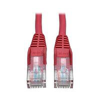 Tripp Lite N001-014-RD Cat 5e 14'Cat5e/Cat5 350MHz RJ45 M/M ແດງ 14'