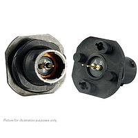 Eaton Souriau-Sunbank UTS78D2P ປະຕູຮັບ 2P JAM NUT PIN RECEPTACLE ຂະໜາດ 8D