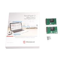 Microchip Technology DSC-TIMEFLASH2-KIT2 ຊຸດການຕັ້ງໂປຣແກຣມອອສຊິເລເຕີ TimeFlash 2 ມີບັດຊ່ອງສອງບັນທຶກ