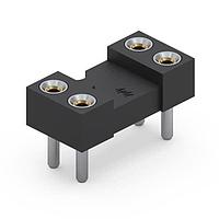 Mill-Max 115-43-422-61-001000 ປຸ່ມຕິດຕັ້ງ IC ແລະ ອົງປະກອນ DIP Dual In Line Socket