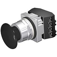 SIEMENS 52PP2W1B ປຸ່ມກົດດຶງ Push-Pull, MTD, ສີດຳ, 1 3/4" PLS, 2POS, 2BJK