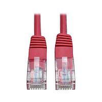 Tripp Lite N002-003-RD Cat 5e 3' Cat5e/Cat5 350MHz RJ45 M/M ແດງ 3'