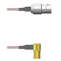 Amphenol Custom Cable Q-0203R0001036i ການປະກອບສາຍ RF BNC-SJ/SMB-RP G178 36I