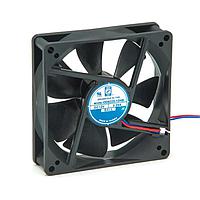 Orion Fans OD8038-12HHB ພັງລົມ DC Axial, 80x80x38mm, 12VDC, 61CFM, 0.52A, 44dBA, Ball, 2xWire ແດງ (+) ດຳ (-)