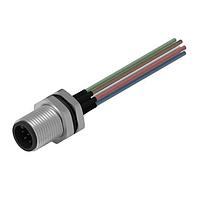 Wurth Elektronik 643452100308 ປລັກ WRCIRC M12 ກະກອນສະກຣູ Coding A ແຜງ + ສາຍແຜງ + ສາຍແຜງ ເຫຼັ້ມກັບກະກອນແຜງດ້ານໜ້າ M12 ຕົວເຊື່ອມຊາຍ, ຂະໜາດຂອງຂະໜາດ 8