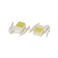 3M 37B04-D162-WP0 MB 500 ຕົວເຊື່ອມ 3M Mini-Clamp III Connector, ປະຕູສອງສາຍ, 4 ຕຳແໜ່ງ, 26-20 AWG, ປົກປ້ອງດ້ວຍດິນກະດານນິເກວ, ສີເທົາ, ຕິດຕັ້ງບົດກັບກະດານມີການລັອກ, ຂາຍຕໍ່ຊິ້ນ