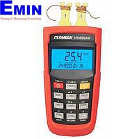 OMEGA HH806AW 2 Channel 7 Thermocouple Types Wireless and USB Datalogger (-200 to 1767 °C, type K, J, T, E, R, S, N)