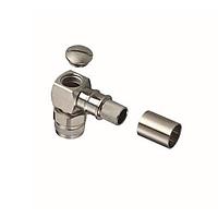 Amphenol Times Microwave Systems TC-400-TM-RA-D ຕົວເຊື່ອມ TNC MALE (PLUG) CRIMP RIGHT AN