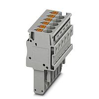 PHOENIX CONTACT 3212022 ບລອກທເີມິນອລຕີບຣີດ DIN Rail PP-H 4/ 3