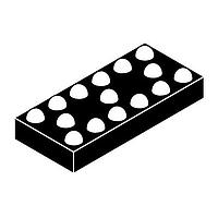 onsemi CM1451-06CP ຕັ້ງຕົວກັບກັນສະຫຼຸບ EMI ມີການປ້ອງກັນ ESD 6-ຊ່ອງ 5-ຂາ L-C Fil