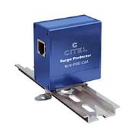 CITEL MJ8-POE-C6A ເຄື່ອງປ້ອງກັນແຮງກະທົບສູງສຸດສໍາລັບສາຍ Ethernet Cat 6+/POE++ Din Rail (SPD) POE++ , CAT6A-10G