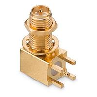 Wurth Elektronik 63011042124502 ຕູ້ເຊື່ອມຕໍ່ PCB WR-RPSMA REV POL PCB RA REAR MT BULKHEAD