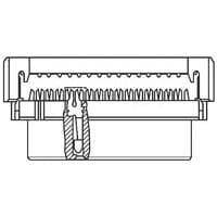 Alcoswitch - TE Connectivity 2-111626-5 ສາຍສະບັບ Ribbon 016 2MM 30DP FT