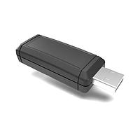 New Age Enclosures P3A-210906U ກອງປົກກະຕິ USB Tiny Remote 2.1 x 0.9 x 0.6 ນິ້ວ - ສີດຳ