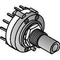 Alpha (Taiwan) SR2613F-0104-18F5B-D8-N ສະຫນັບສະຫນູນການຫຼຽນສະຖານະ 1 POLE 4 POS D SHAFT