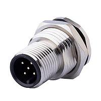Same Sky (formerly CUI Devices) CDM1202-03A-MP-F9-67 ຕົວຕິດຕູ້ກະດານຊັ້ນພາຍໃນ M12 ຊາຍຊົມຕົວຊາຍ, ປະເພດ PCB, ຕິດຕູ້ດ້ານໜ້າ Fastened PG9?ACode 3PIN, ນຸ່ມທອງສົດ