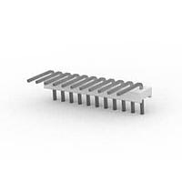 AMP Connectors - TE Connectivity 1-640453-1 ຊຸດຖອກຖານຖືກ 11P HDR ASSY SQ R/A