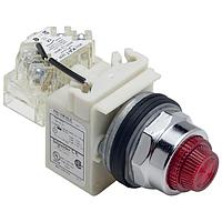 SCHNEIDER 9001KT38LRR31 ໄຟສະແດງ Pilot Light PILOTLIGHT 120VAC 30MM TYPE K