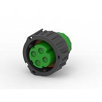 AMP Connectors - TE Connectivity 3-967325-1 ຮາວຊິ້ງ 2,5MM BU-GEH 4P,GN