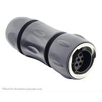 Eaton Souriau-Sunbank UTGX6JC1210P ປລັກສ໌ ປລັກສ໌, ມີກະແຈບເຄື່ອງສົດສາຍ, ສໍາລັບ 10 ຂໍ້ຕິດຊາຍຊາຍ, IP68/69K