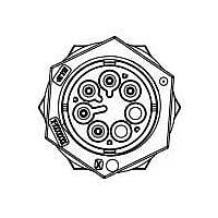 AMP Connectors - TE Connectivity 2829495-1 ສາຍແສງສວ່ນ CABLE ASSY, 5P PANEL PIN, UL