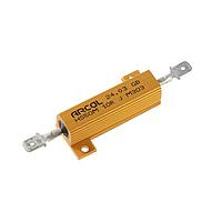 Ohmite HS25M 27R J M303 ຕໍ່ຕໍ່ລວດສາຍລວດ 25W Al ມີກະປ້ອງ 27ໂອມ 5%