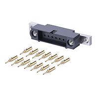 Harwin M80-5C11405MU ຊຸດຕໍ່ຕ່າງ 7+7 ຕຳແໜ່ງ M24-28AWG ຊຸດສາຍສັ້ນ ຕິດຕັ້ງຫຼັງແຜ່ນ