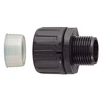 HellermannTyton 166-90775 ການປົກປ້ອງສາຍສະໄໝ HelaGuard ບໍ່ເປັນແຫຼ່ງແລະມີ IP68, ຕິດຕັ້ງຕົວຕົວ, ຕົວຕົວຕົວຕົວຕົວ 2.0" NPT, ຂະໜາດ 2.00", PA66, ສີດຳ, 1/ຊຸດ