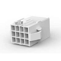 AMP Connectors - TE Connectivity 176299-1 ພາວເລີ້ມໃຫ້ກັບບອດ UNVI PWR CAP HSG 12P PNL MTG