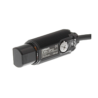 OMRON E3RA-DP12 2M ເຊັນເຊີ Photoelectric ທີ່ມີເຄື່ອງຂະຫຍາຍສຽງໃນຕົວ (300 mm, diffuse reflective, plastic, PNP)