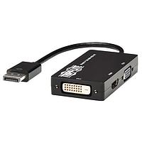 Tripp Lite P136-06N-HDV-4K ອາເດັດເຕີສ DisplayPort 1.2toVGA DVI/HDMI Conv Adptr