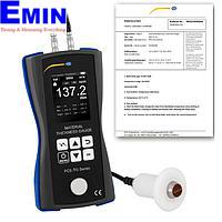 PCE TG 150 HT-ICA ເຄື່ອງວັດແທກຄວາມໜາ (1.2~300 mm; ISO Calibration Cert.)